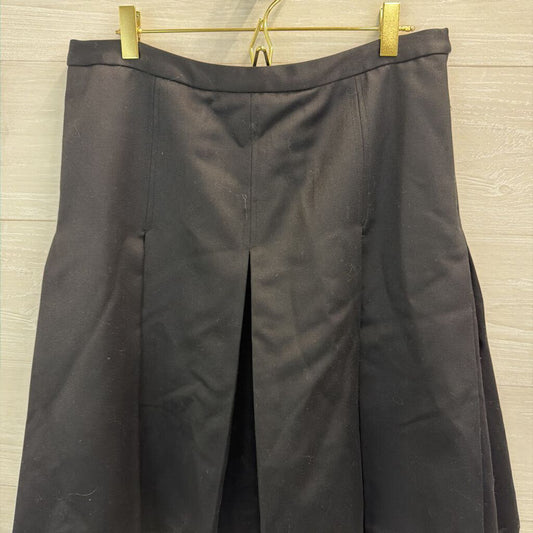J. Crew 100% Wool Pleated Skirt 8