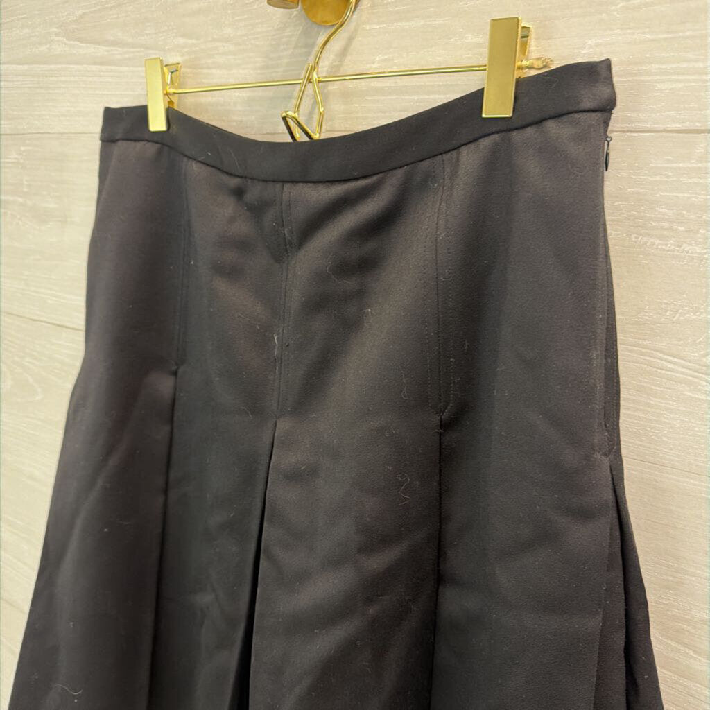 J. Crew 100% Wool Pleated Skirt 8