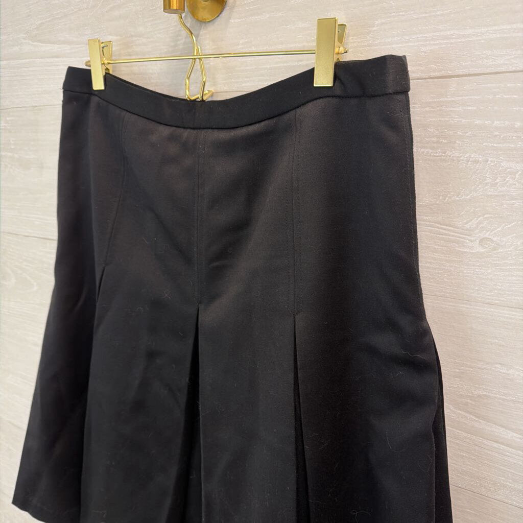 J. Crew 100% Wool Pleated Skirt 8