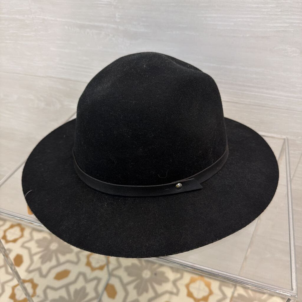 Black Wool Hat