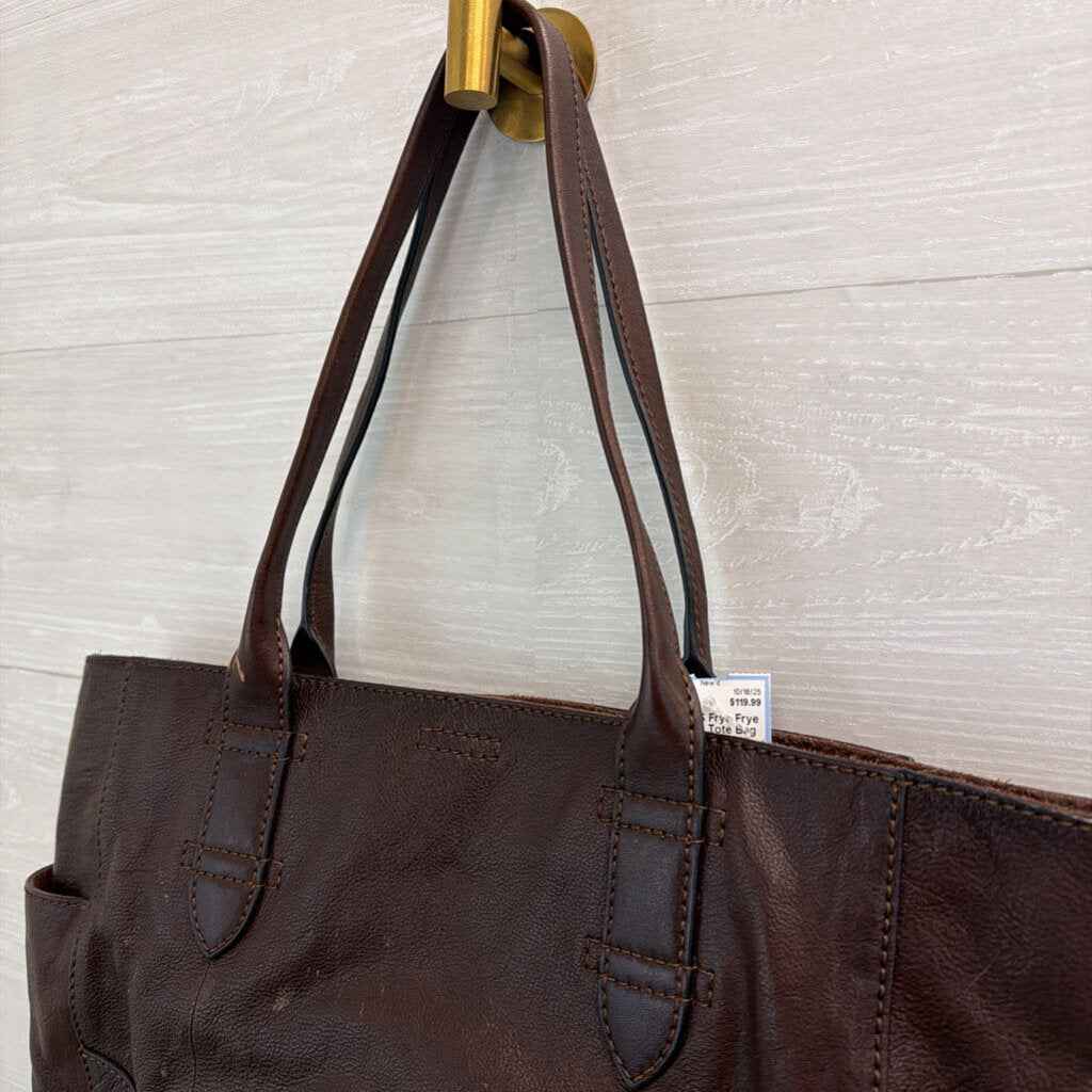 Frye Leather Tote Bag