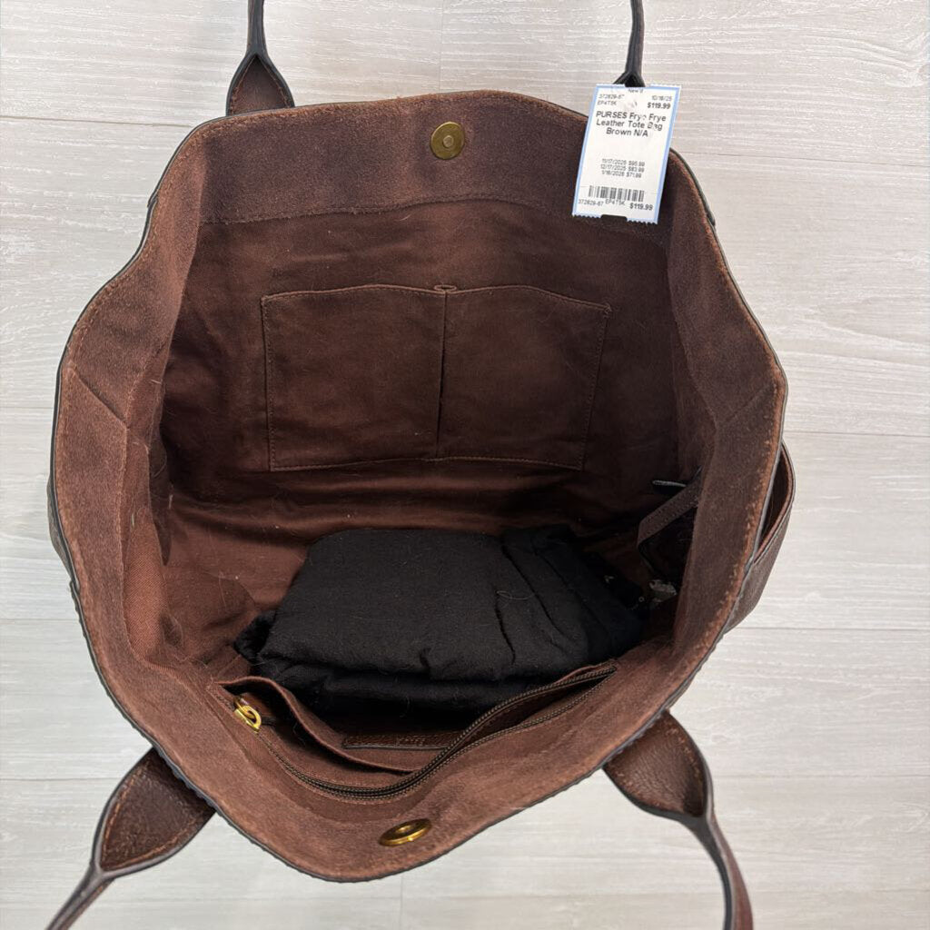 Frye Leather Tote Bag