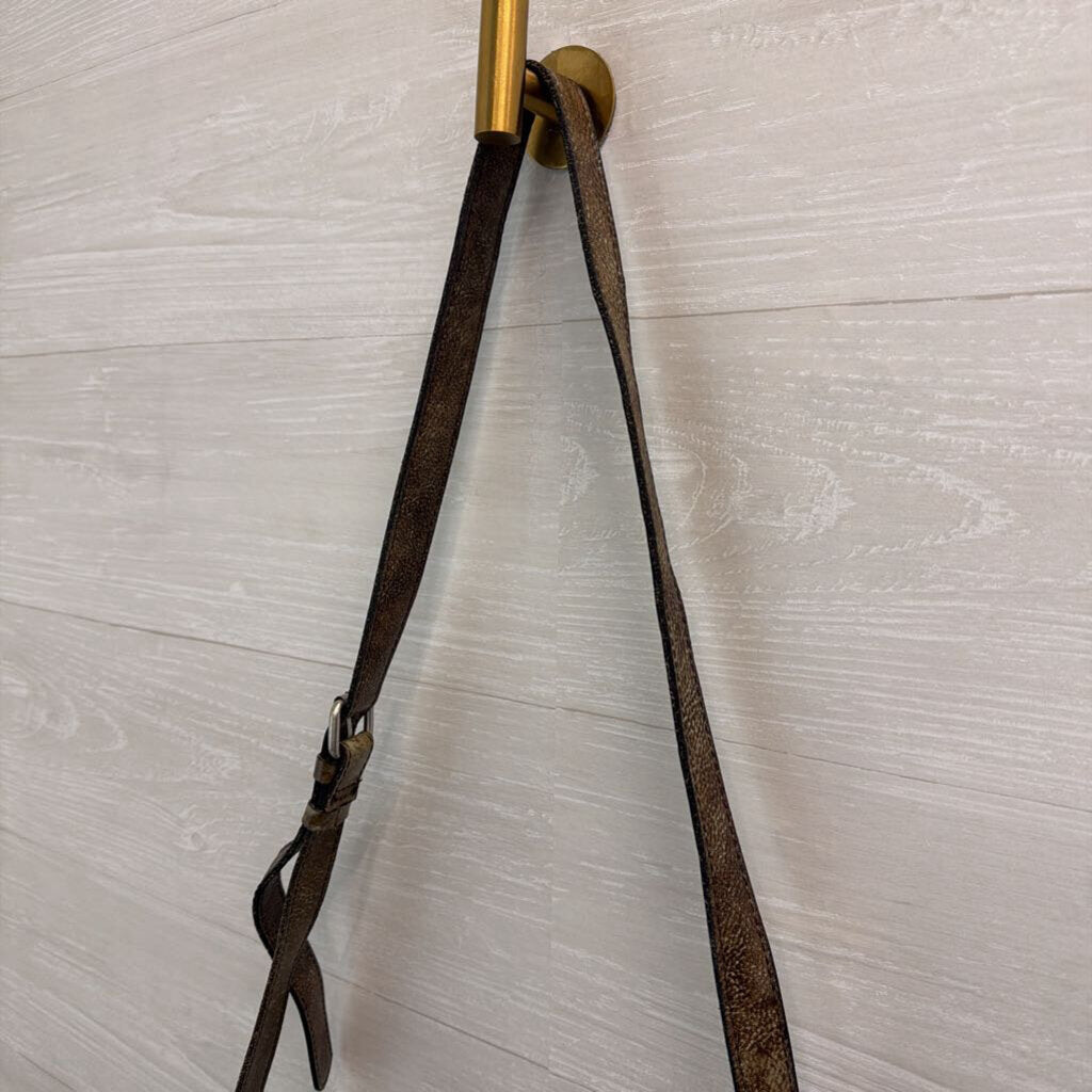 Patricia Nash Rosolini Leather Saddle Bag