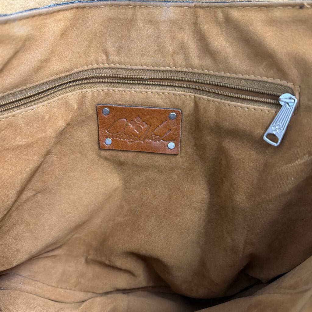 Patricia Nash Rosolini Leather Saddle Bag