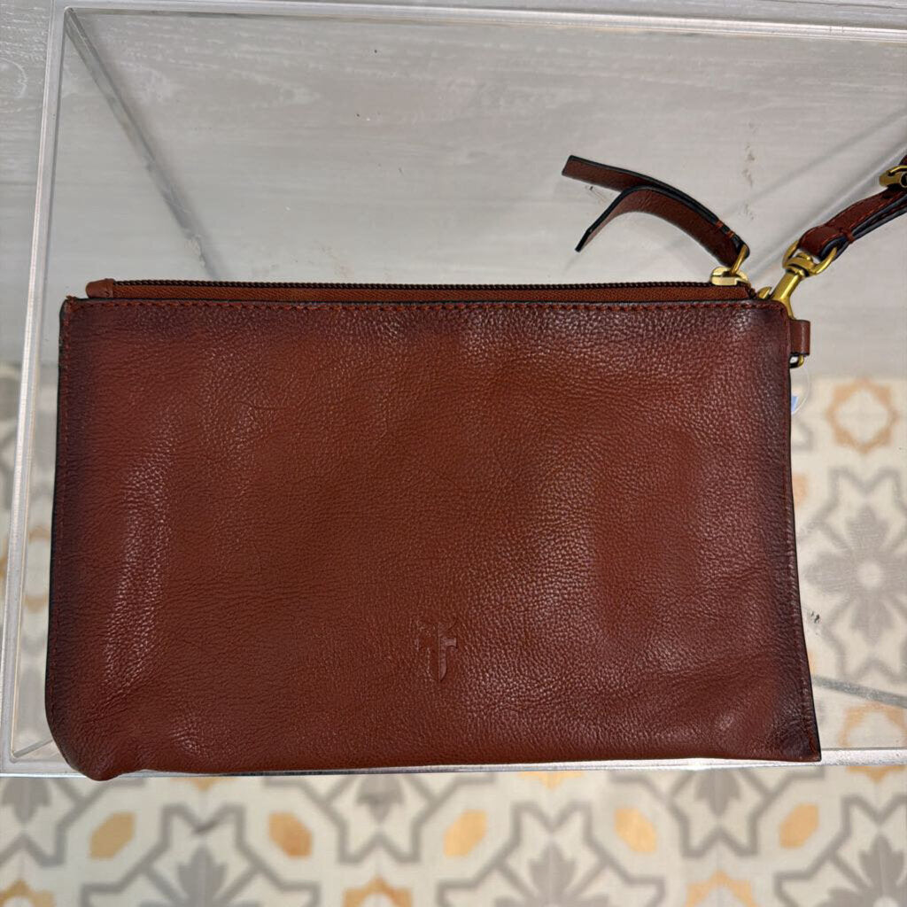 Frye Leather Clutch Wristlet