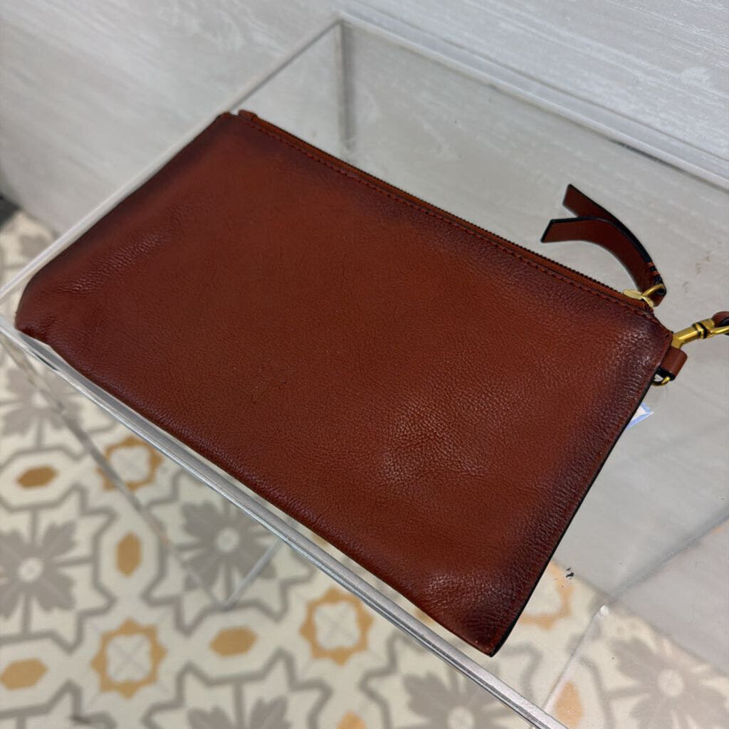 Frye Leather Clutch Wristlet