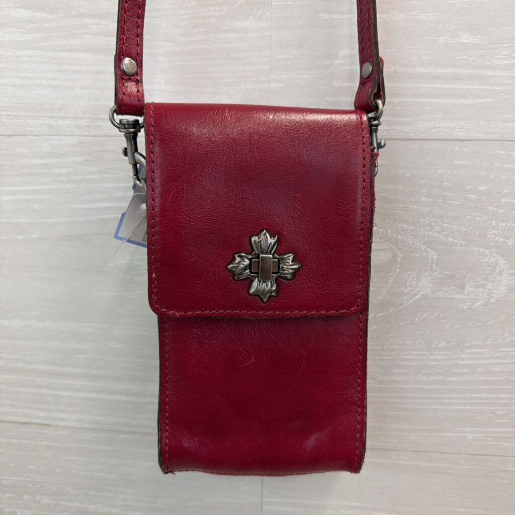 Patricia Nash Leather Phone Crossbody Bag
