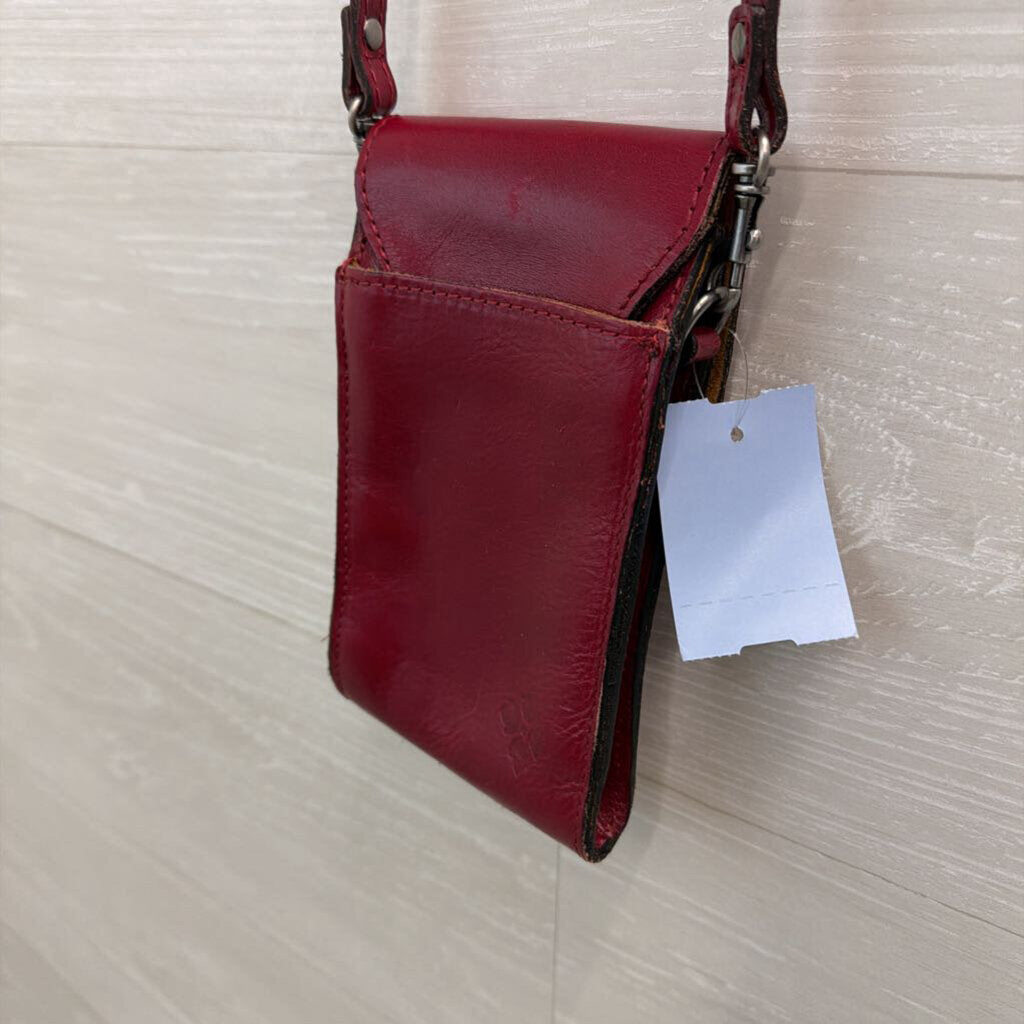 Patricia Nash Leather Phone Crossbody Bag