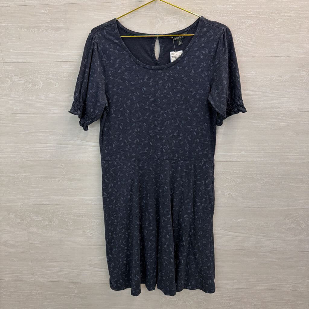 Toad & Co Short Sleeve Printed Dress Large