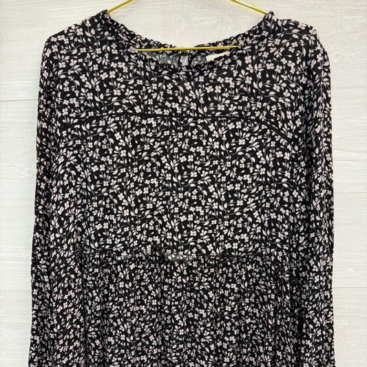 Knox Rose Long Sleeve Floral Dress Large