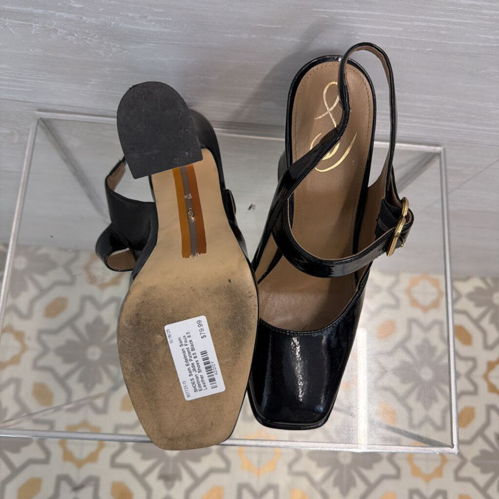 Sam Edelman Jildie Patent Faux Leather Shoes 8.5