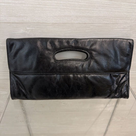 Hobo Black Leather Clutch