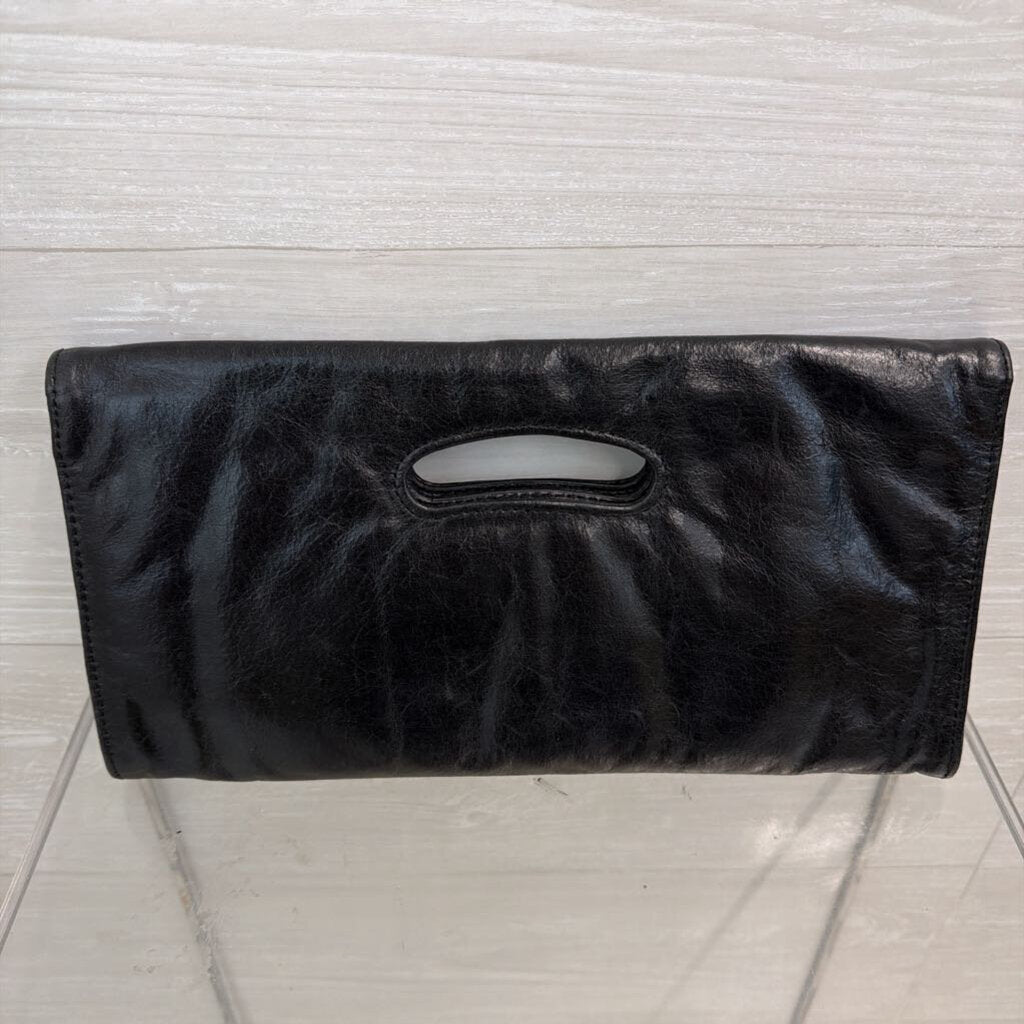 Hobo Black Leather Clutch