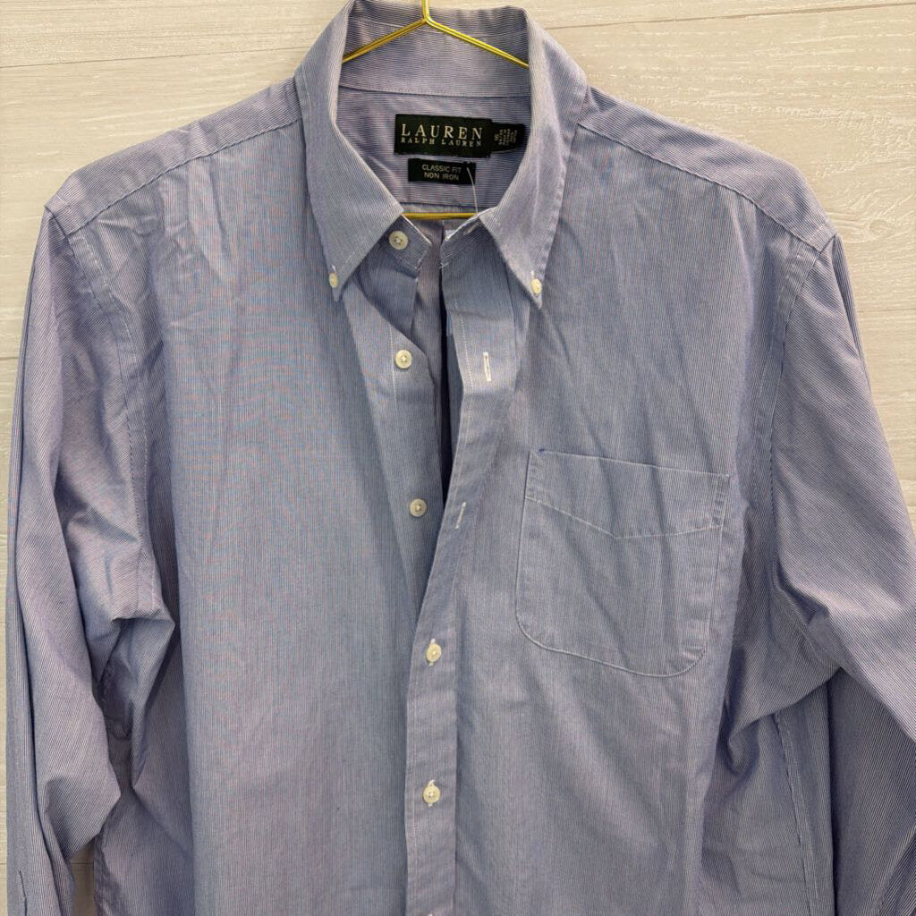 Ralph Lauren Blue Collared Longsleeve Top 16