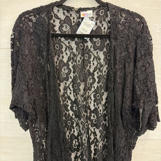 Black Lace Kimono Small