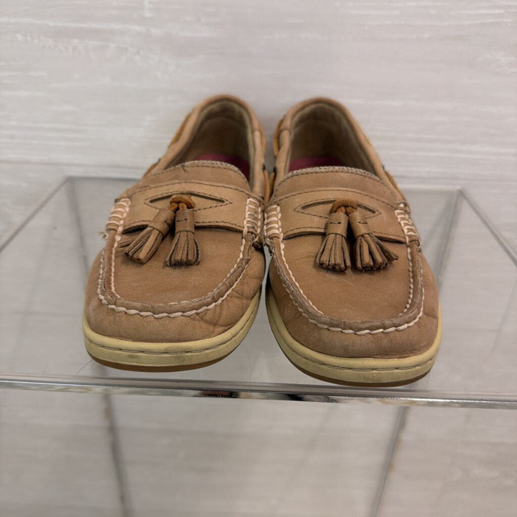 Sperry Tan Leather Loafers 8.5