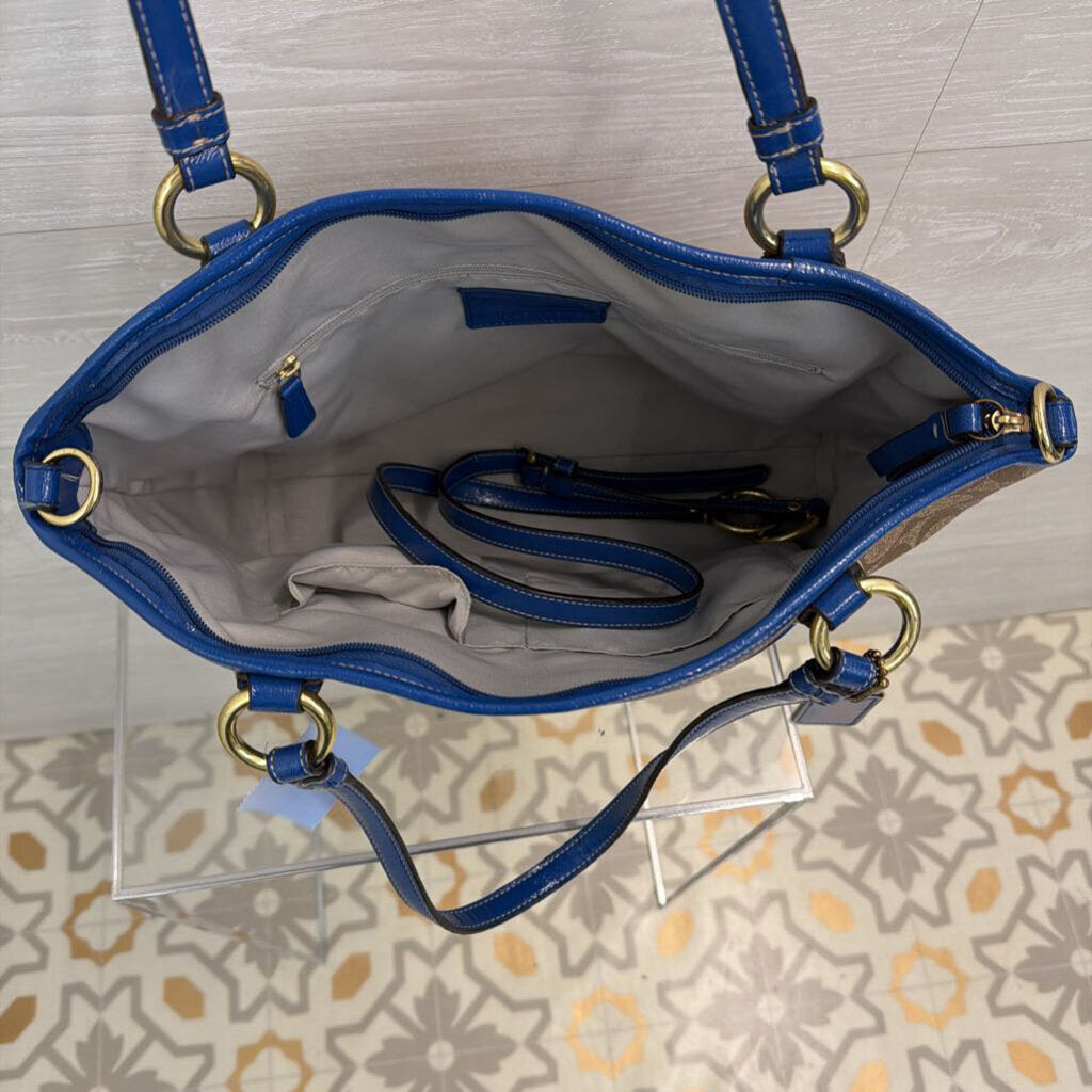 Vintage Coach Peyton Pocket Tote