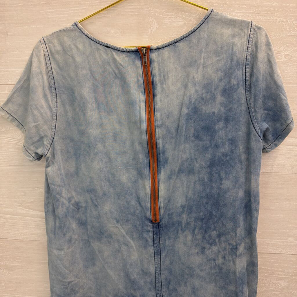 Mystree Tie Dye Shift Dress Medium