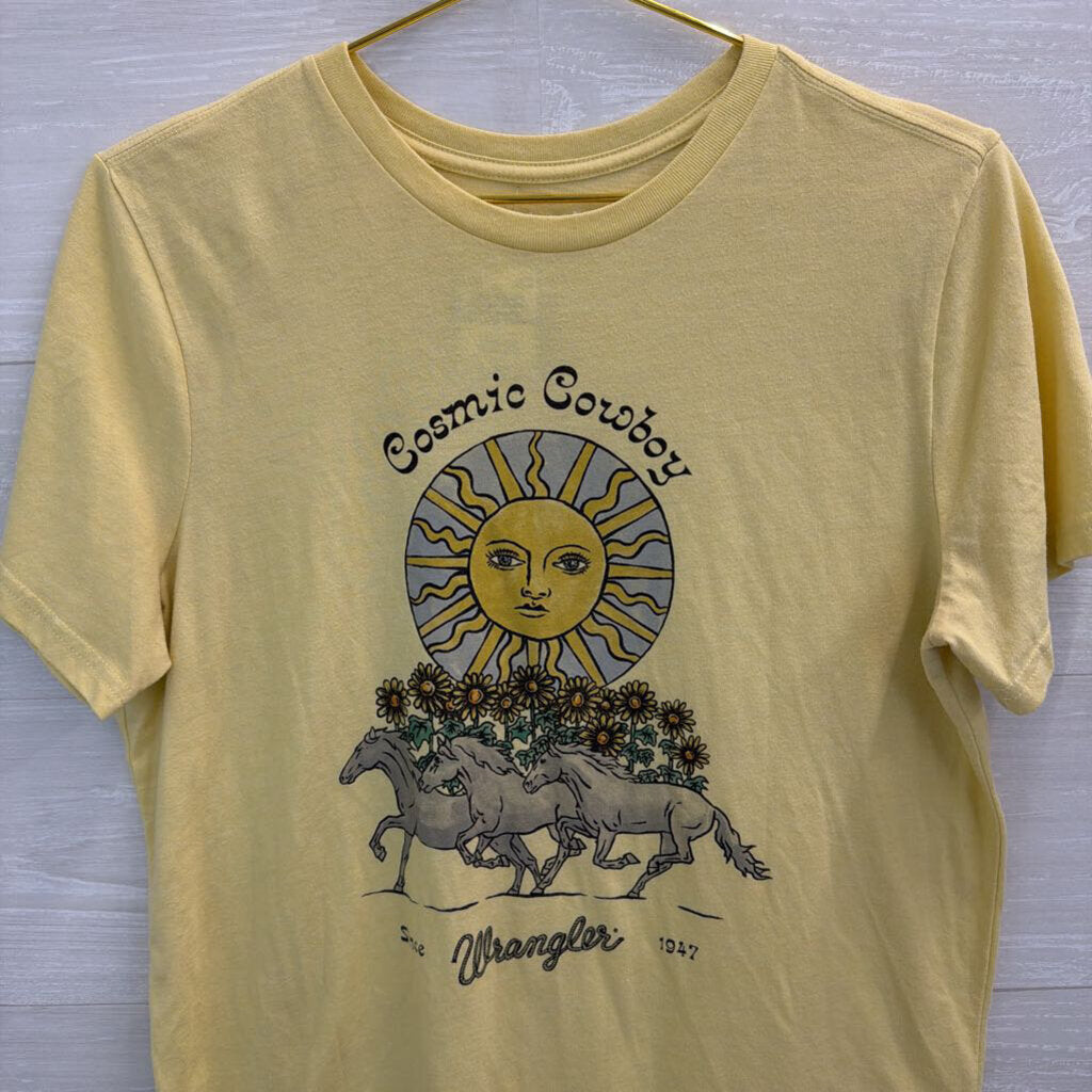 Wrangler Cosmic Cowboy Graphic T-Shirt Large