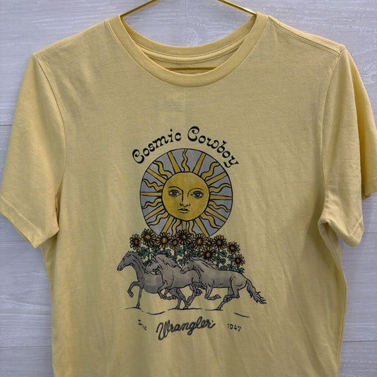 Wrangler Cosmic Cowboy Graphic T-Shirt Large