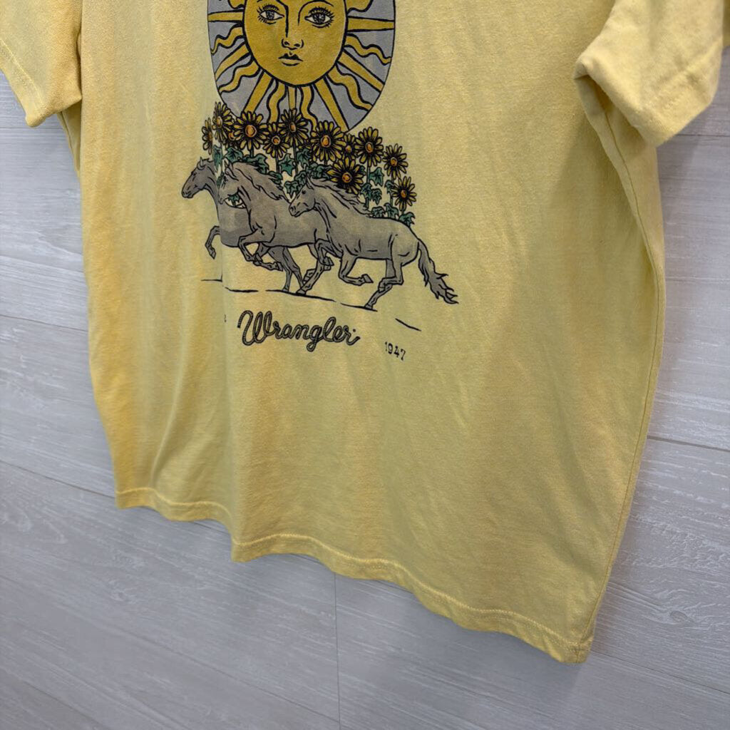 Wrangler Cosmic Cowboy Graphic T-Shirt Large