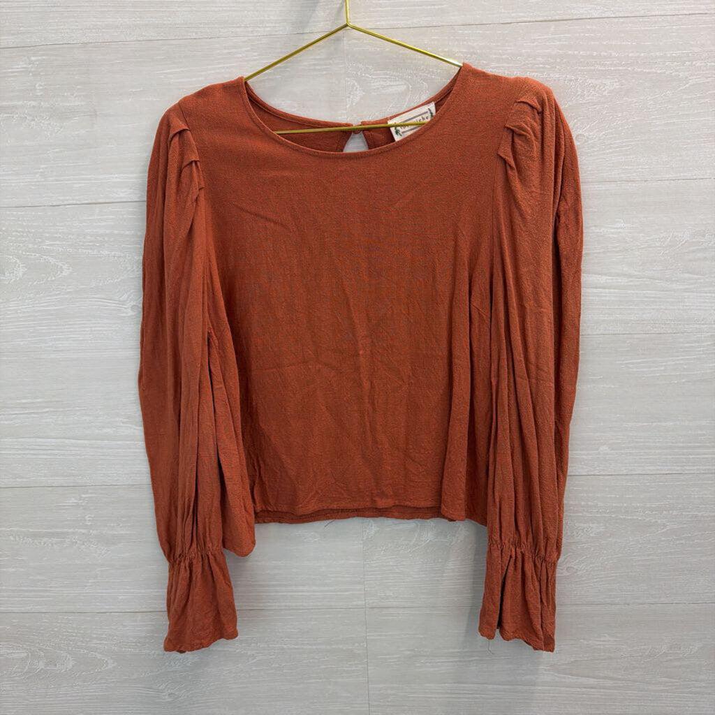 Love Riche 100% Cotton Long Sleeve Top Large