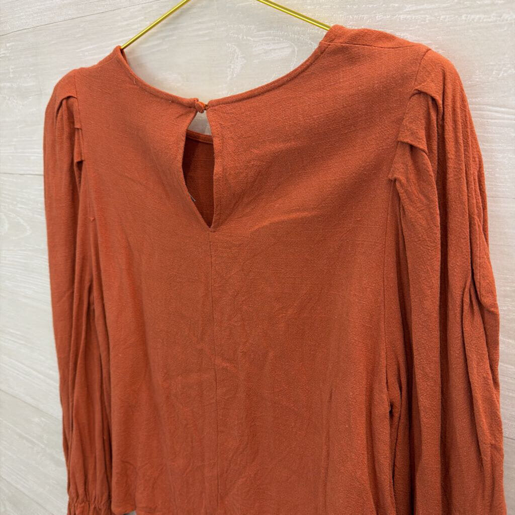 Love Riche 100% Cotton Long Sleeve Top Large