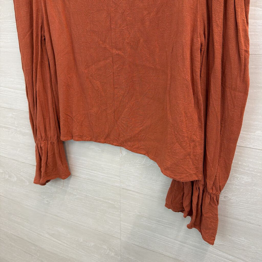 Love Riche 100% Cotton Long Sleeve Top Large