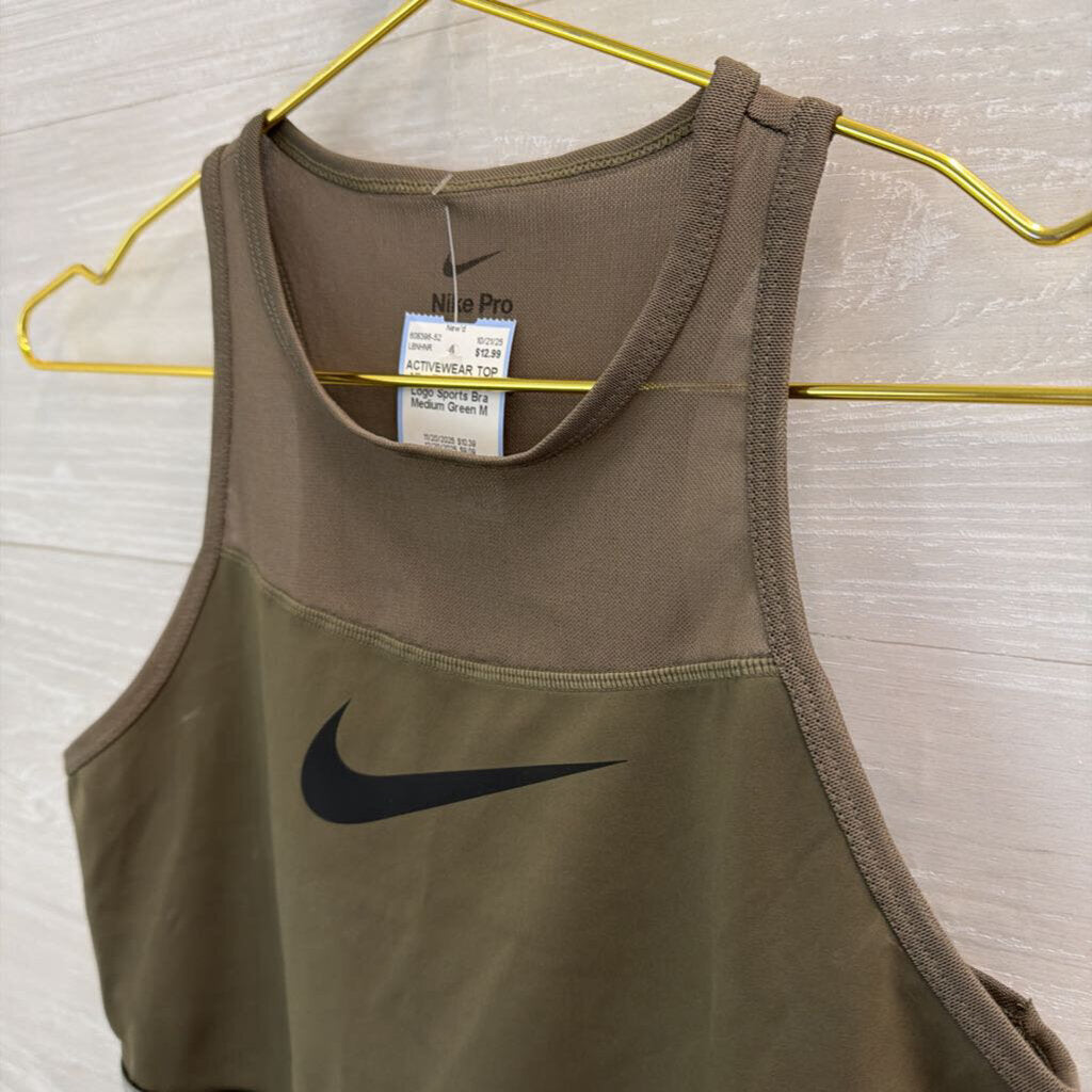 Nike Pro Logo Sports Bra Medium