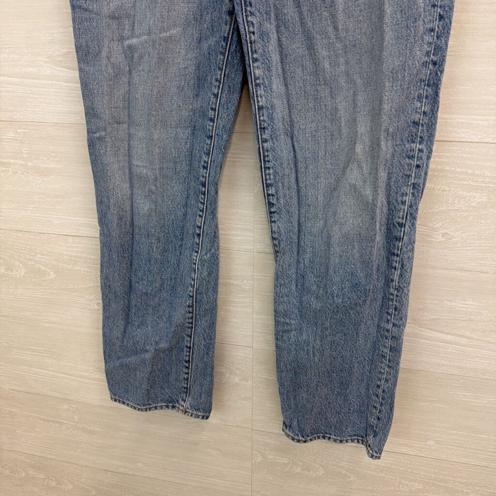 Madewell Light Wash The Perfect Vintage Straight Jeans 27