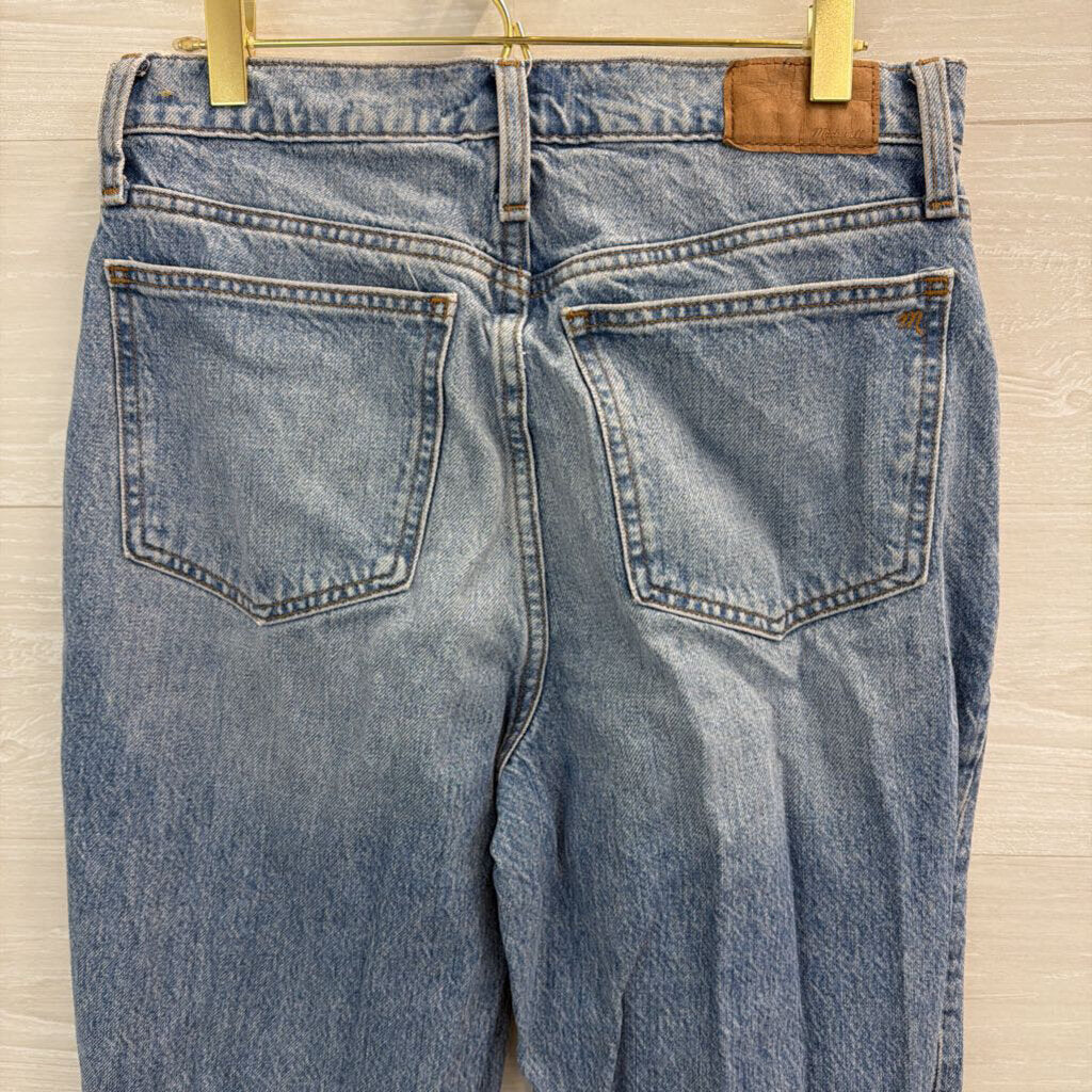 Madewell Light Wash The Perfect Vintage Straight Jeans 27