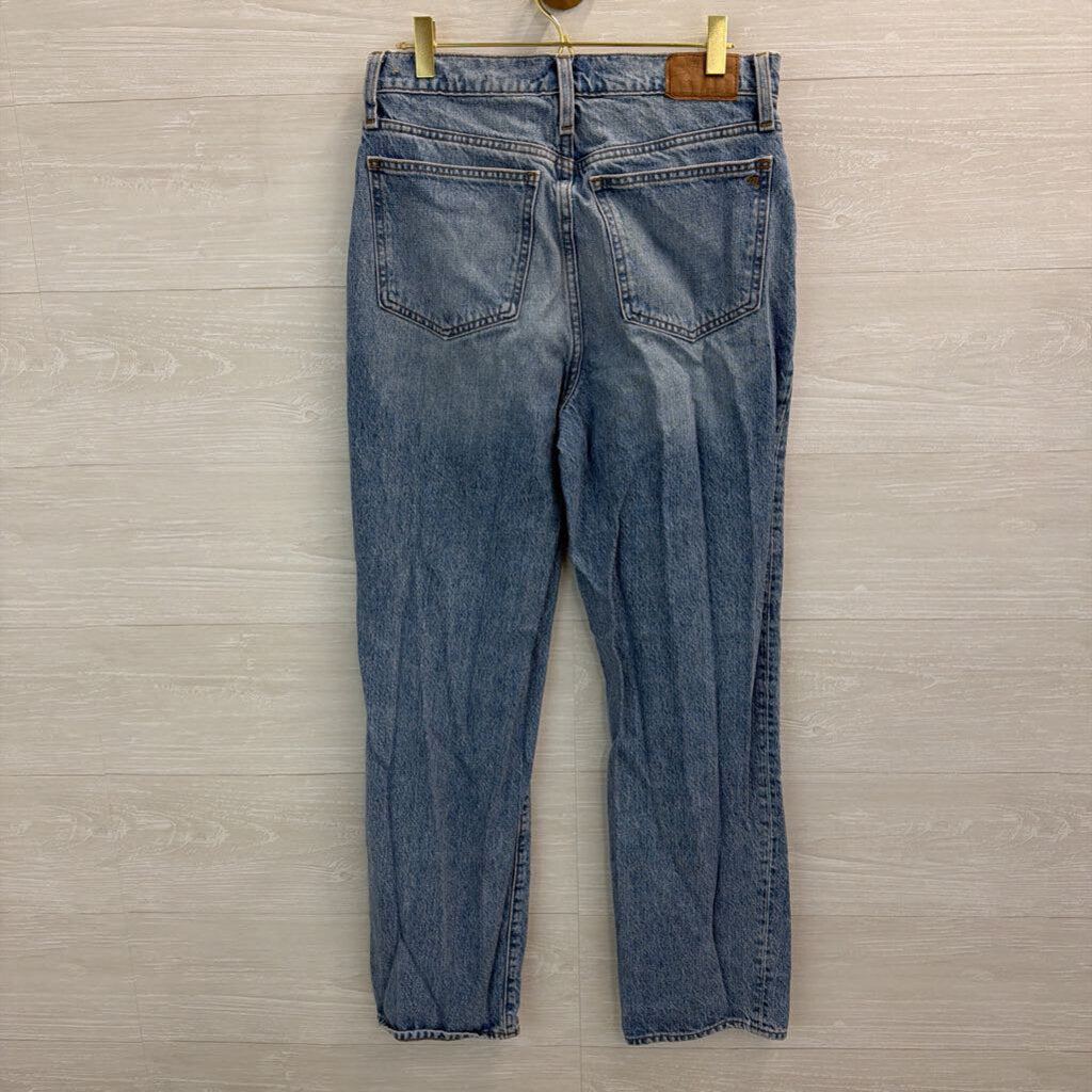 Madewell Light Wash The Perfect Vintage Straight Jeans 27