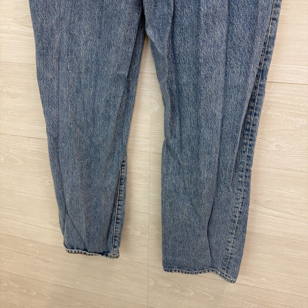 Madewell Light Wash The Perfect Vintage Straight Jeans 27
