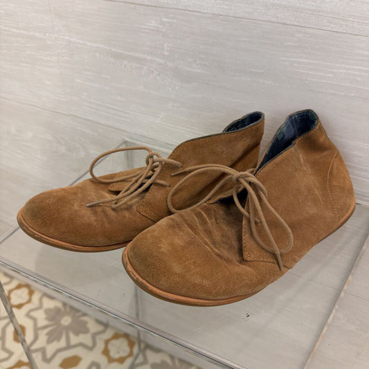 Lucky Brand Brown Suede Desert Ankle Chukka Boots 9.5