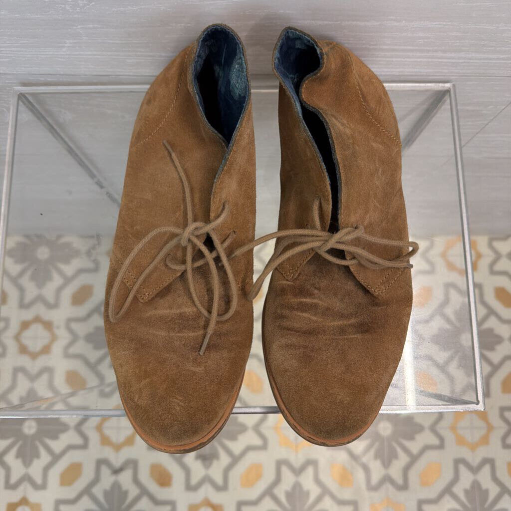Lucky Brand Brown Suede Desert Ankle Chukka Boots 9.5