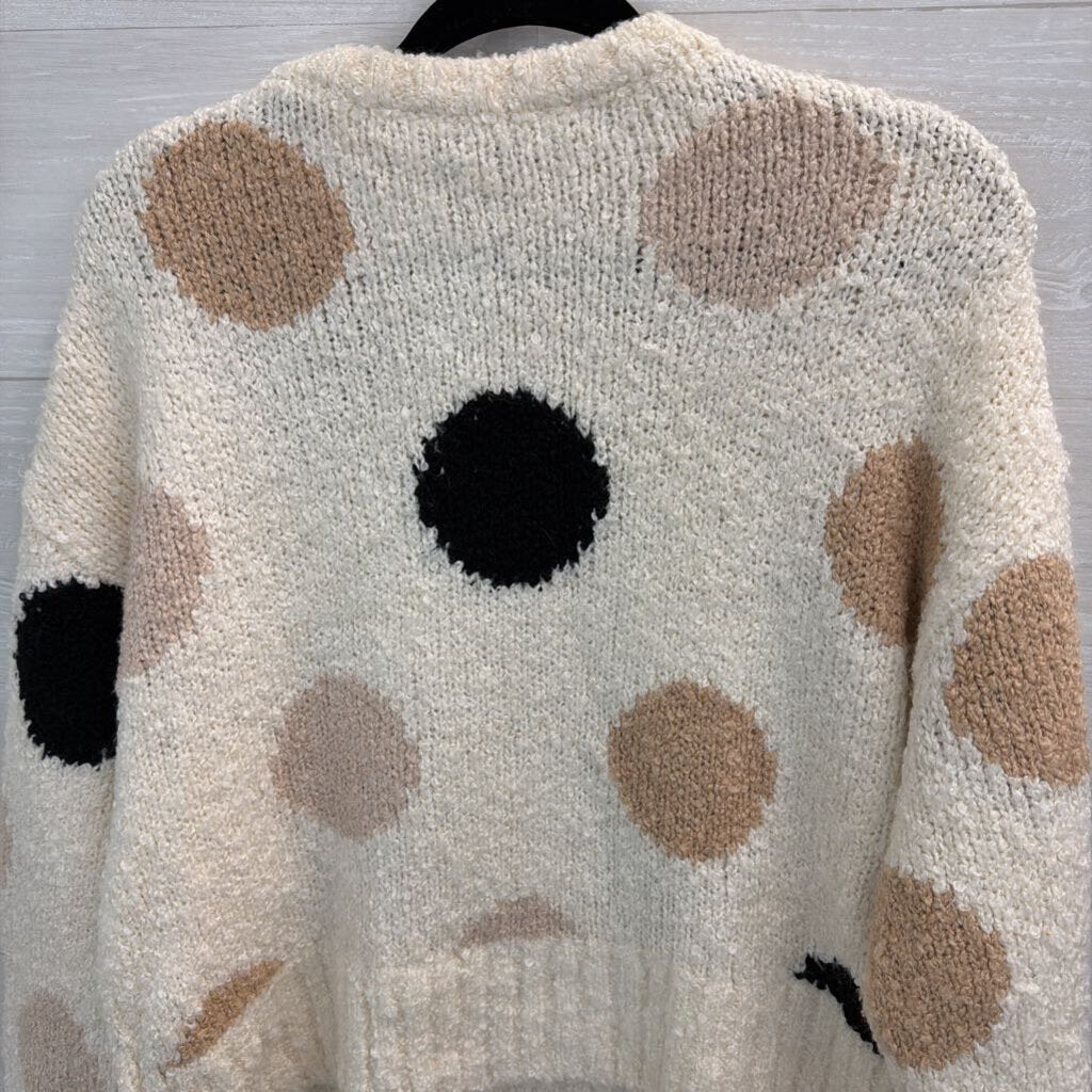 & Other Stories Dotted Wool Blend Sweater Medium