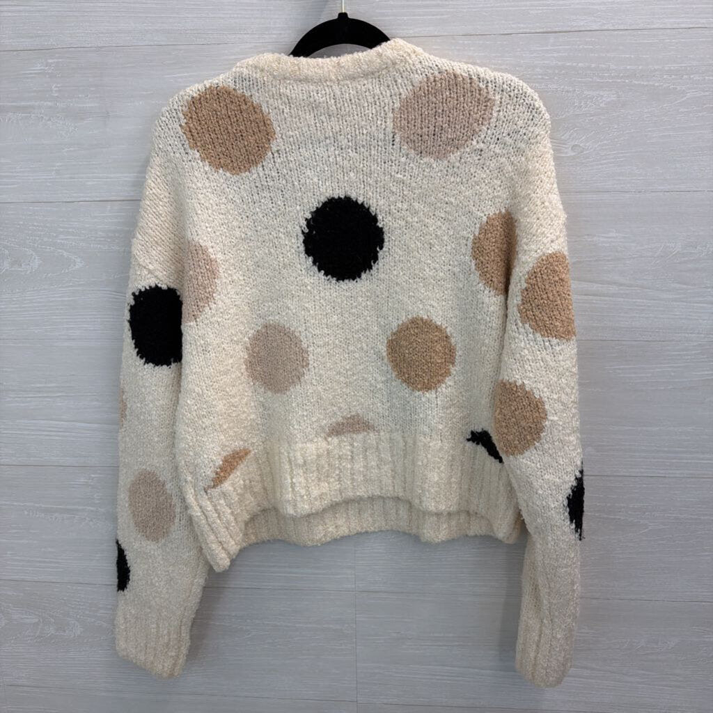 & Other Stories Dotted Wool Blend Sweater Medium