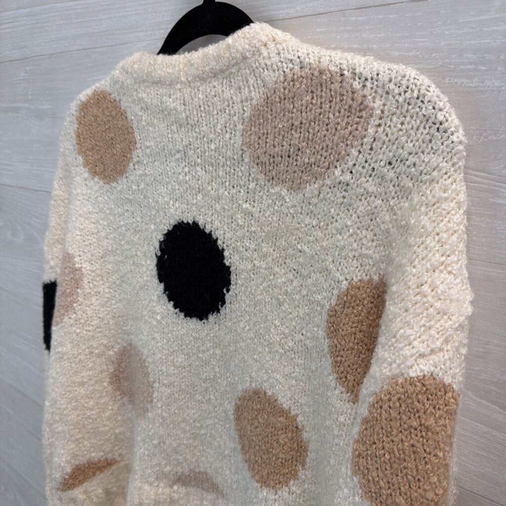 & Other Stories Dotted Wool Blend Sweater Medium