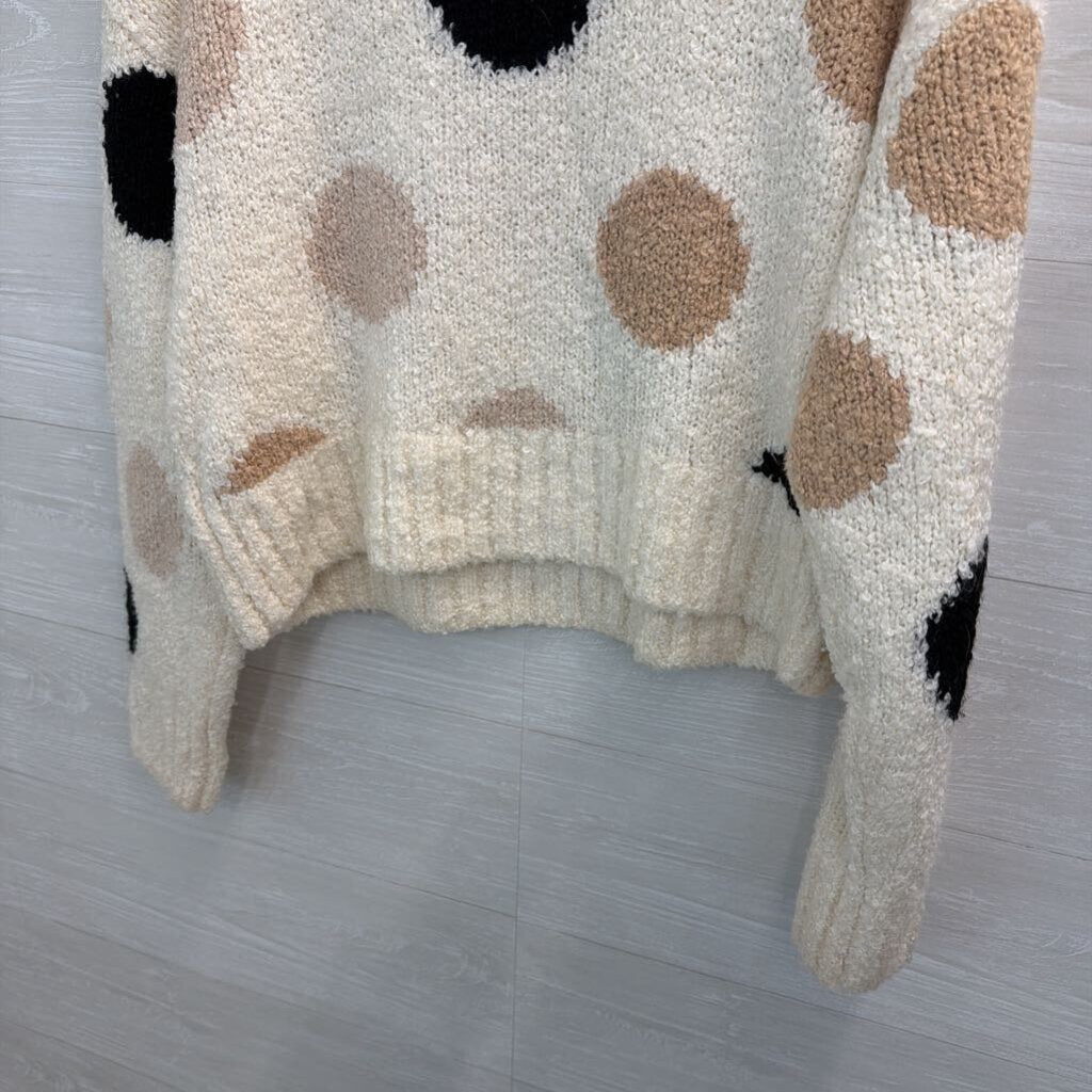 & Other Stories Dotted Wool Blend Sweater Medium