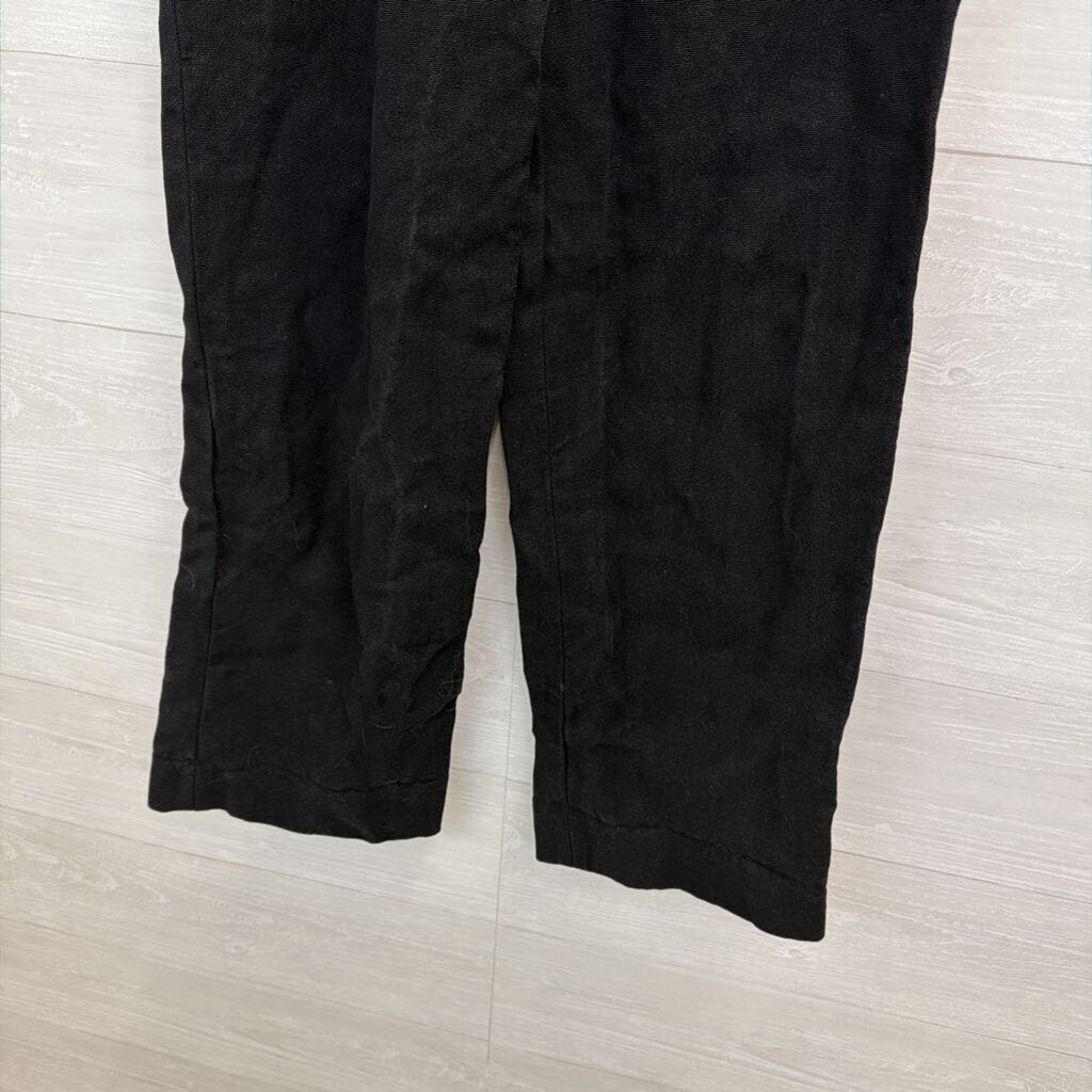 J Crew Black Wide Leg Trouser Pants 4