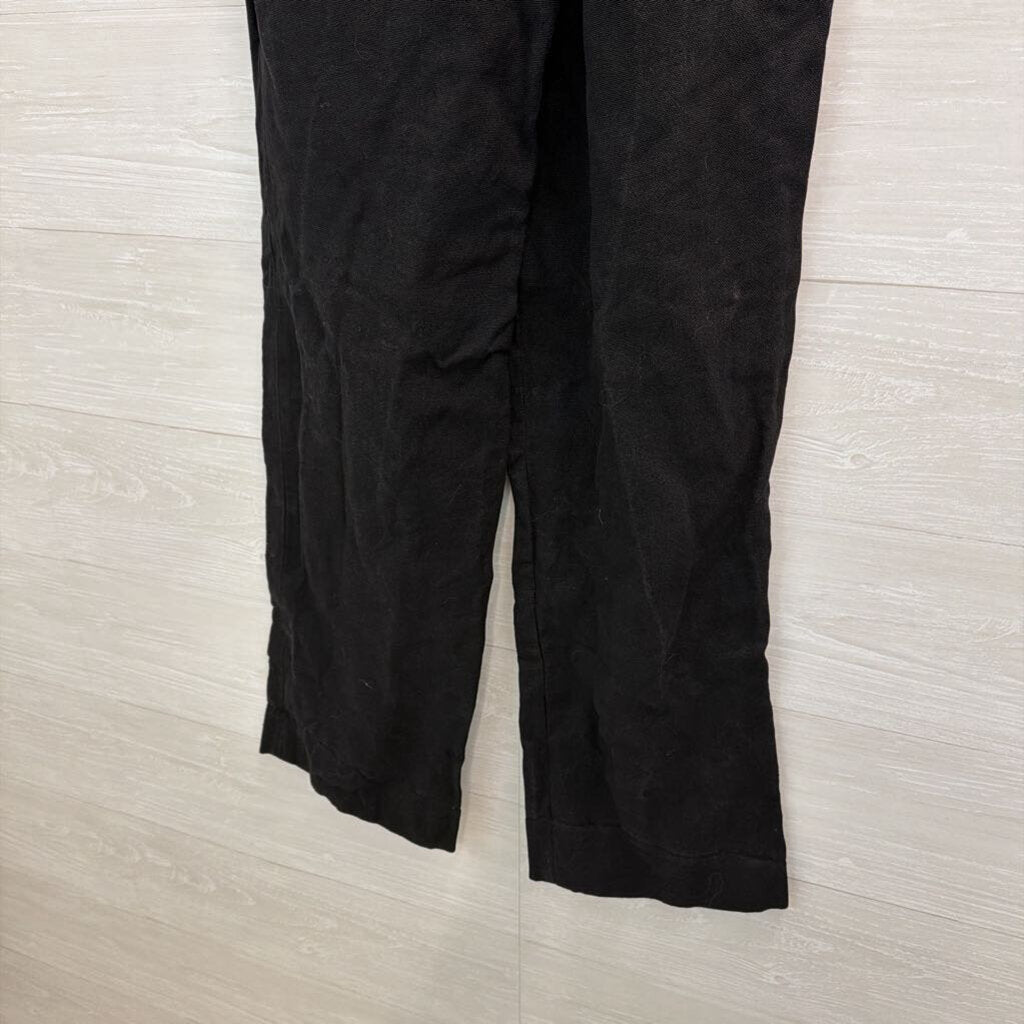 J Crew Black Wide Leg Trouser Pants 4