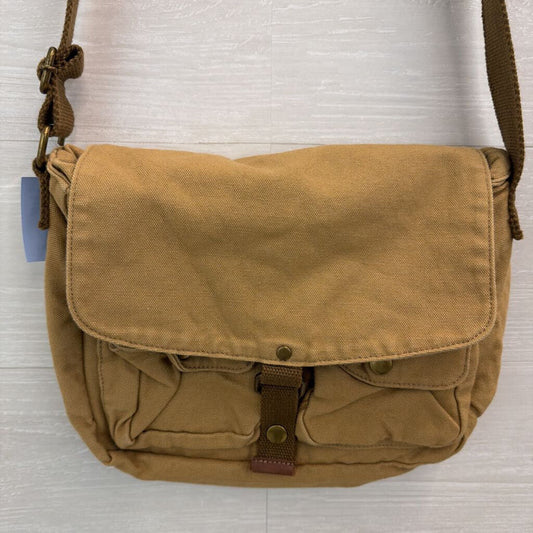 Gootium Brown Canvas Messenger Purse