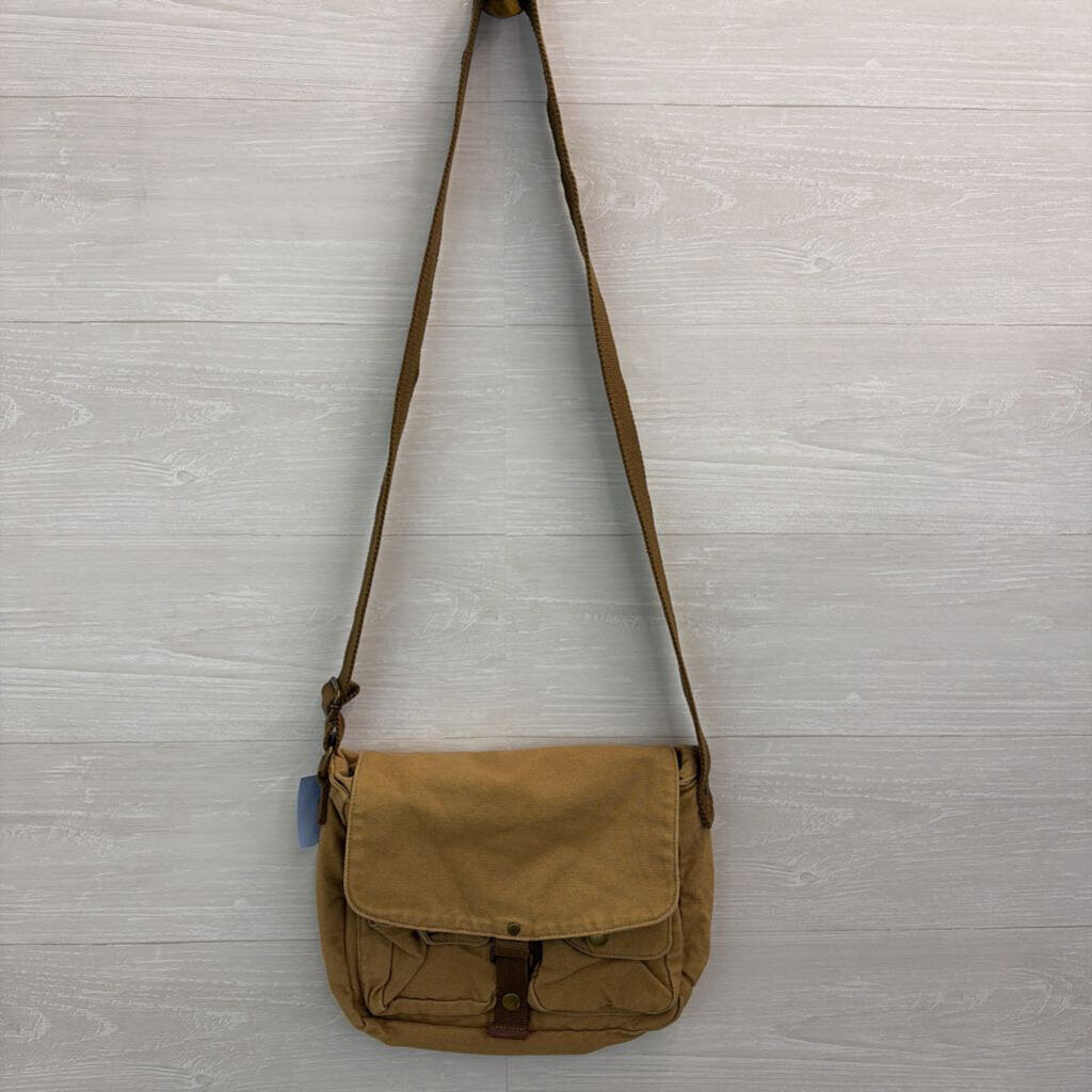 Gootium Brown Canvas Messenger Purse