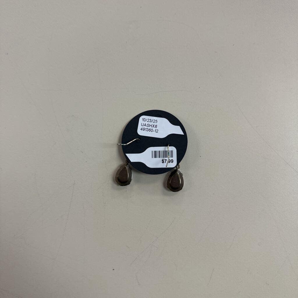 Teardrop Shape Drop Earrings