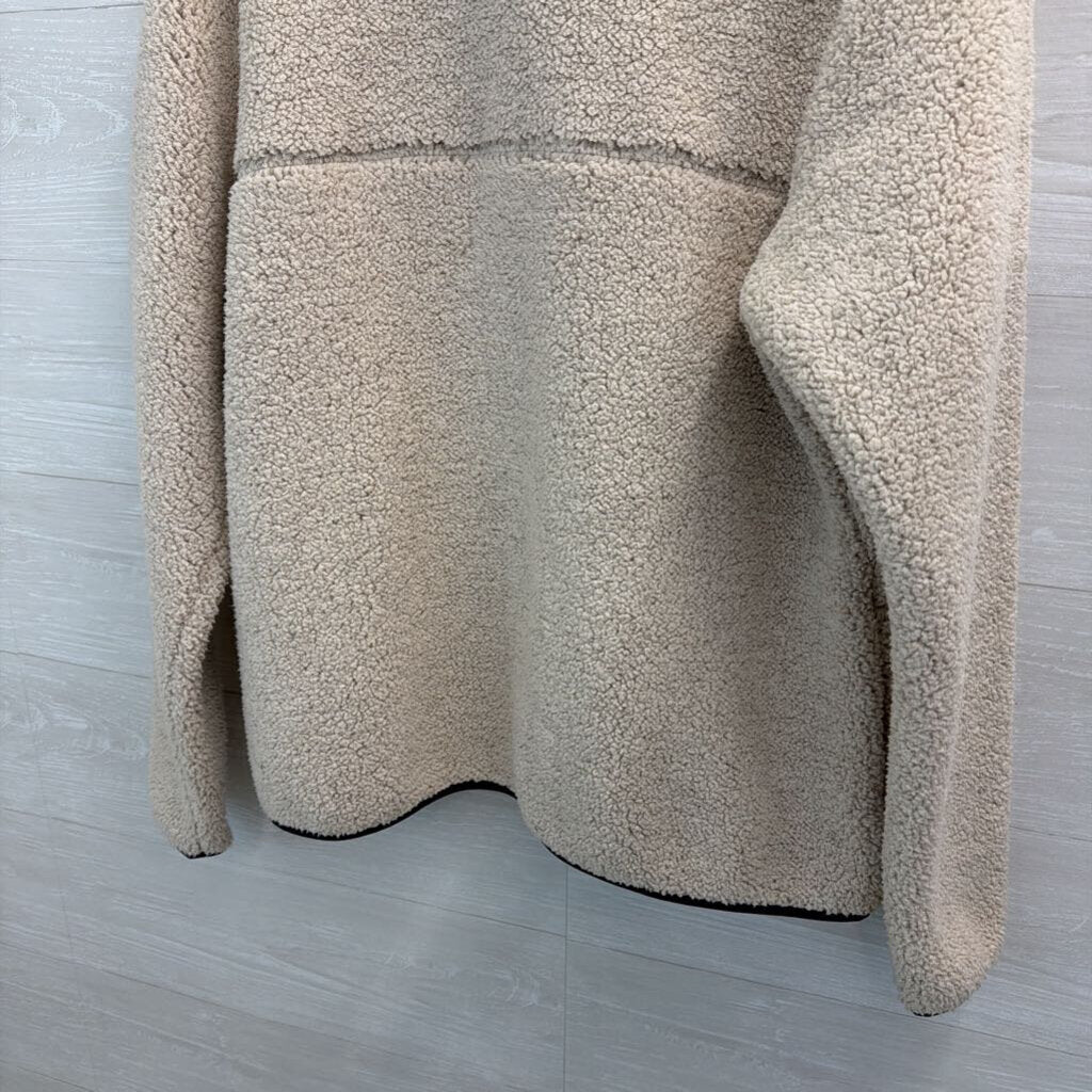 Columbia Beige Mountain Side Fleece Virginia Cavaliers Zip Up Jacket Extra Large