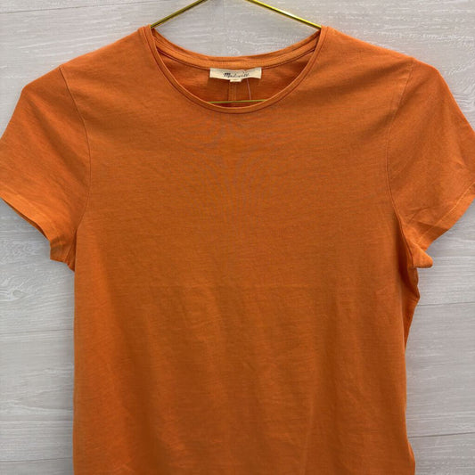 Madewell Orange Short Sleeve Top Medium