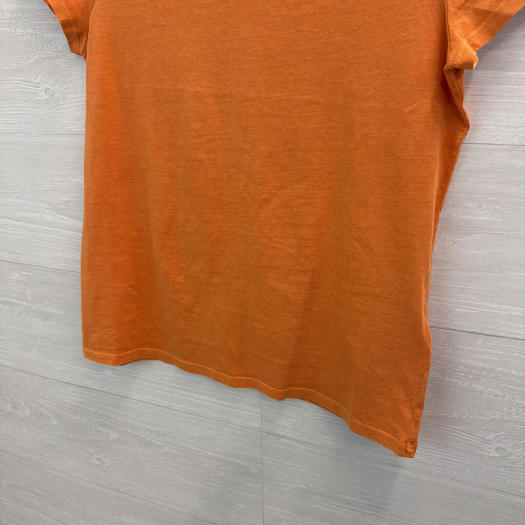 Madewell Orange Short Sleeve Top Medium