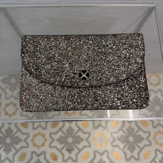 Kate Spade Odette Glitter Clutch Purse