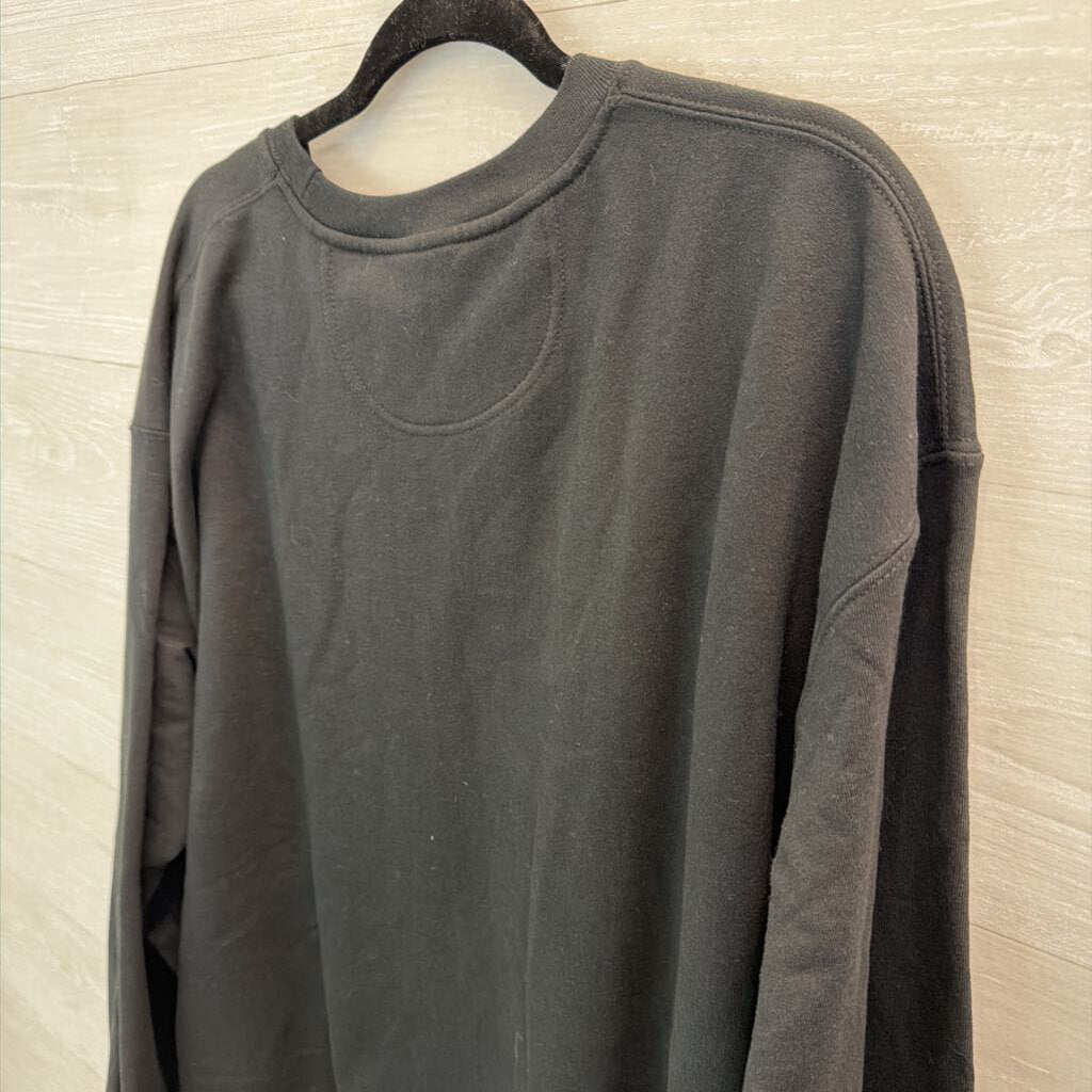 Black/ Multi Elton John Long Sleeve Fleece Lined Graphic Pullover 2XL