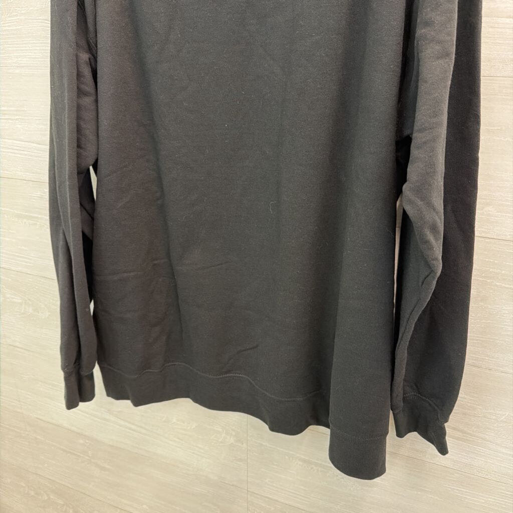 Black/ Multi Elton John Long Sleeve Fleece Lined Graphic Pullover 2XL